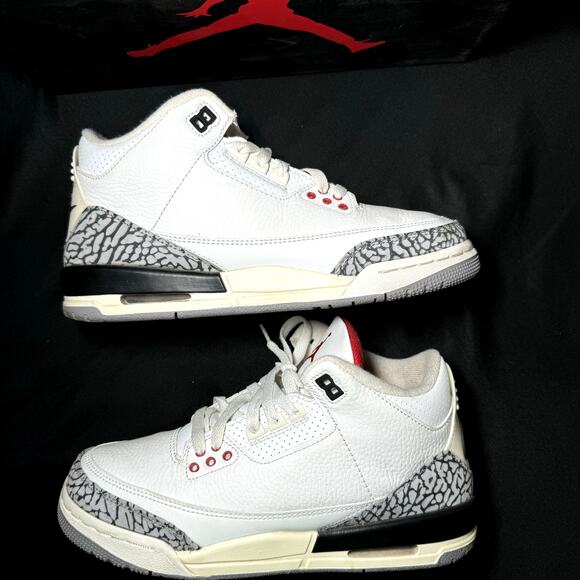 Jordan Other - Jordan White and Gray Sneakers